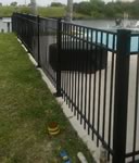 Powder Coated Aluminum Fencing