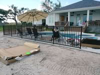 Powder Coated Aluminum Fencing