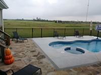 Powder Coated Aluminum Fencing